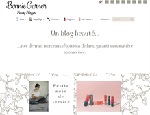 Tablet Screenshot of bonnie-garner.com